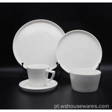 16 pcs Dinnerware definir fábrica novo osso